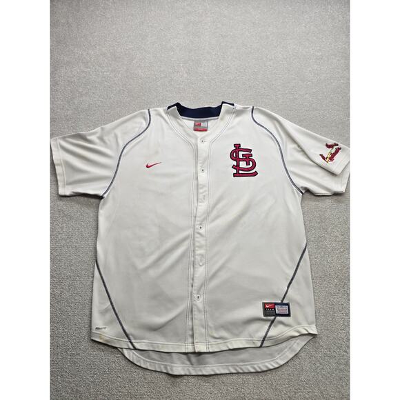 Nike St Louis Cardinals MLB Vintage Albert Pujols 5 Jersey Men's Size XL - Picture 1 of 7